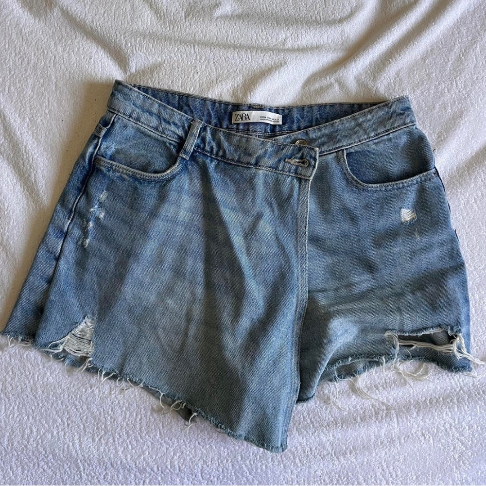 Zara denim skort!